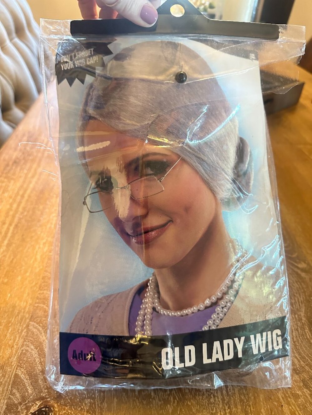 Halloween "Old Lady" Wig